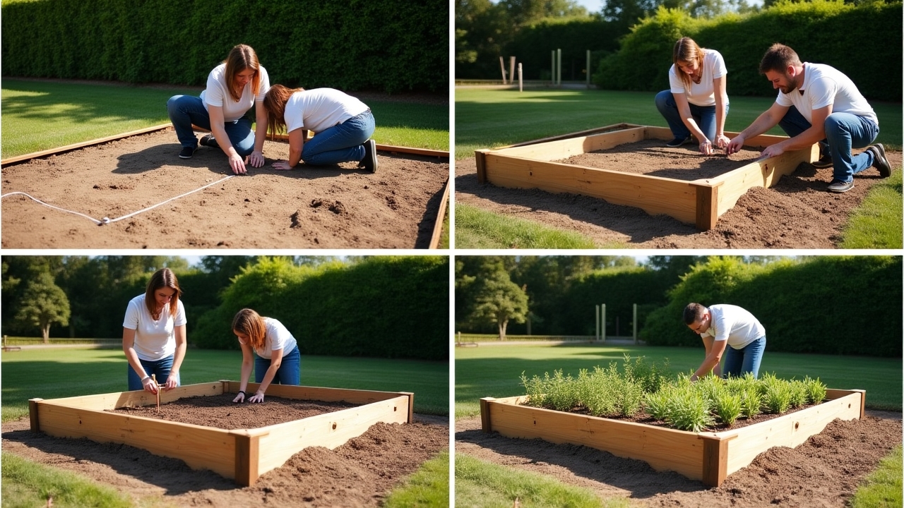 Создание грядки с нуля